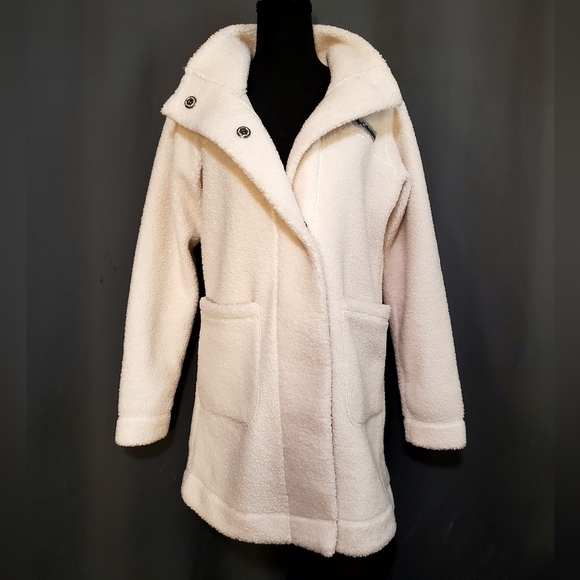 Women's Columbia Cozy Long Sherpa Fleece Coat Jacket Size XS - Picture 1 of 12